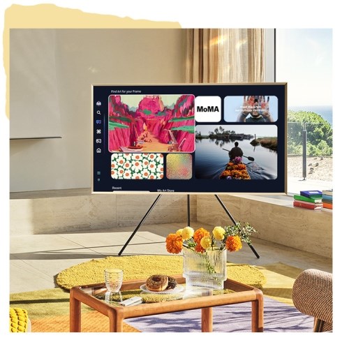 Samsung LS03F QLED slavné sbírky